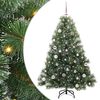 vidaXL Kunstkerstboom met 150 LED met standaard Groen 150 cm PE en PVC