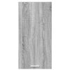 vidaXL Hangkast Grijs Sonoma en Wit 40 x 31 x 80 cm Bewerkt hout