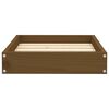 vidaXL Hondenmand 51,5x44x9 cm massief grenenhout honingbruin