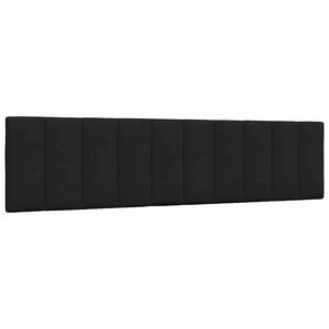 vidaXL Hoofdbordkussen "Hanko" 200 cm stof zwart