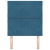 vidaXL Hoofdbord met hoofdeinde Donkerblauw 80 cm Fluweel