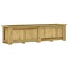 vidaXL Plantenbak verhoogd 196x50x50 cm ge&iuml;mpregneerd grenenhout