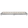 vidaXL Bedframe bewerkt hout betongrijs 75x190 cm