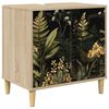 vidaXL Badkamerkast RHENEN Sonoma 60 x 40 x 60 cm Bewerkt hout