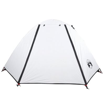 vidaXL Tent 2-persoons 224x248x118 cm 185T taft wit