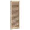 vidaXL Kastdeur 2 pcs Naturel 140.5 x 2 x 59.5 cm Massief grenenhout