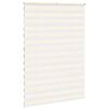 vidaXL Zebra rolgordijn 155x230 cm stofbreedte 150,9 cm marmerbeige