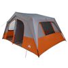 vidaXL Gezinstent Grijs en Oranje 533 x 312 x 230 cm