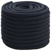 vidaXL Multifunctioneel gebruikstouw 25 mm 25 m Koninklijk Blauw