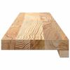 vidaXL Vensterbanken 2 st onbehandeld 90x15x2 cm massief eikenhout