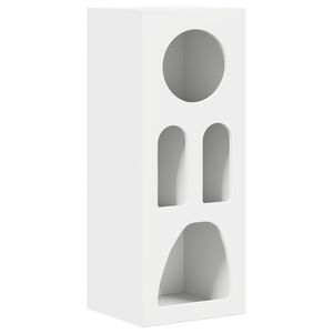 vidaXL Dressoir Wit 40 x 35 x 100,5 cm Bewerkt hout