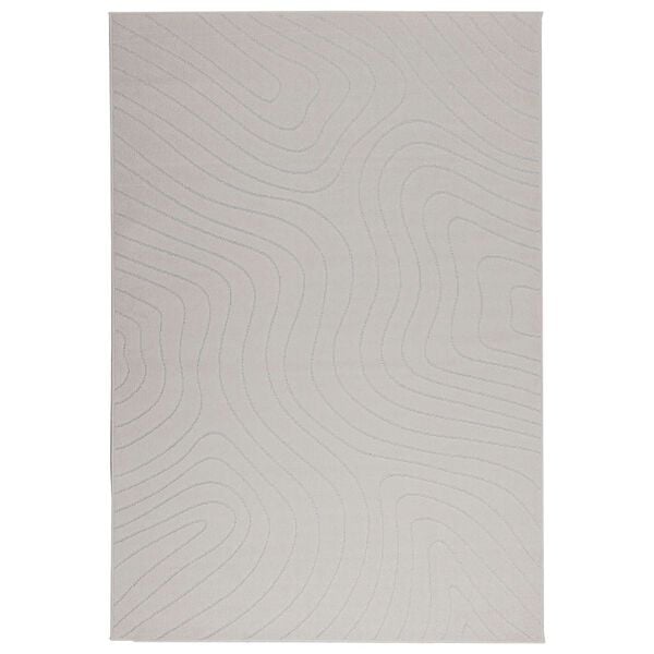 vidaXL Vloerkleden Rechthoekig HUARTE Cr&egrave;me 200 x 140 cm Polyester