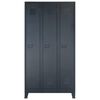 vidaXL Lockerkast industri&euml;le stijl 90x45x180 cm metaal