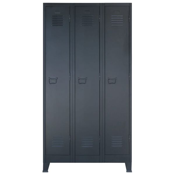 vidaXL Lockerkast industri&euml;le stijl 90x45x180 cm metaal