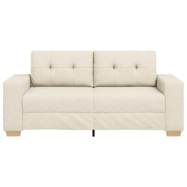 vidaXL Loveseat Bank Linnen 180x77x82 cm