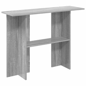 vidaXL Wandtafel Grijs sonoma 100 x 30 x 75 cm Bewerkt hout