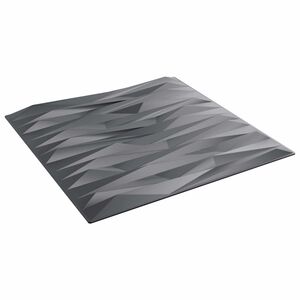 vidaXL Wandpanelen 12 st 50 x 50 cm Stone Grey XPS Schuim