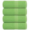 vidaXL Washandjes FROGN 4 st 30x30 cm 360 g/m&sup2; appelgroen