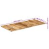 vidaXL Tafelblad 25-27 mm 140x60 cm massief mangohout