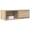 vidaXL Tv-meubels 2 st 80x31x25,5 cm bewerkt hout sonoma eikenkleurig