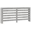 vidaXL Radiatorombouw 175x20x82 cm bewerkt hout betongrijs