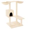 vidaXL Kattenmeubel met krabpalen 82 cm cr&egrave;mekleurig
