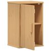 vidaXL Badkamer Kast Olden Bruin 35 x 30 x 55 cm Massief grenenhout