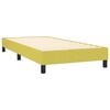 vidaXL Boxspring bed stof groen 90x200 cm