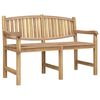 vidaXL Tuinbank 149,5x60x90 cm massief teakhout