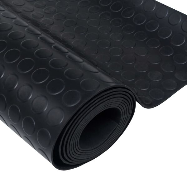 vidaXL Vloermat anti-slip 3 mm 1,5x4 m rubber stip