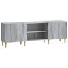 vidaXL TV-kast Grijs sonoma 150 x 31 x 50 cm Bewerkt hout