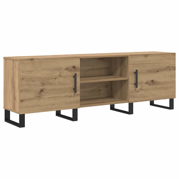vidaXL TV-kast Artisan Eiken 150 x 30 x 50 cm Bewerkt hout