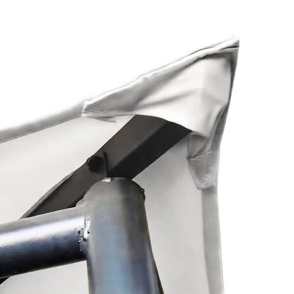 vidaXL Prieel 180 g/m&sup2; 4x4x3 m wit