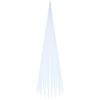 vidaXL Vlaggenmast kerstboom 1134 LED's koudwit 800 cm