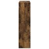 vidaXL Badkamer wandkast met plank Gerookte Eik 40 x 16 x 62,5 cm