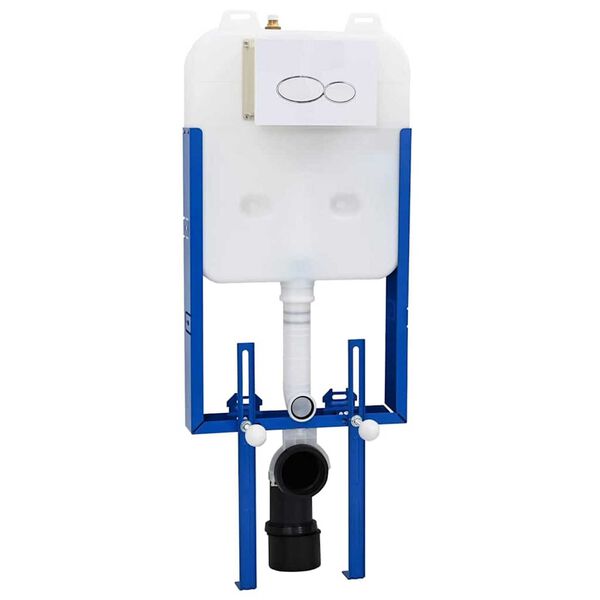 vidaXL Montageframe Wit Staal