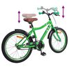 vidaXL Kinderfiets 18 Inch voor 5-7 jaar Groen