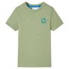 vidaXL Kindershirt 116 lichtkakikleurig