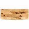vidaXL Tafelblad met natuurlijke rand 90x30x3,8 cm massief mangohout
