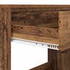 vidaXL Bureau met lade Oud Hout 100 x 50 x 78 cm Bewerkt hout