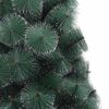 vidaXL Kunstmatige Voorverlichte Kerstboom met Ballenset Groen 240 cm