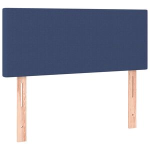 vidaXL Hoofdbord 80x5x78/88 cm stof blauw