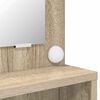 vidaXL Slaapkamer Kaptafels met lade Sonoma Eiken 80 x 39,6 x 135 cm