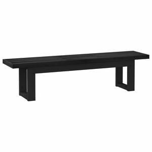 vidaXL Eetbank NOAIN 180 x 41 x 45 cm Massief grenenhout Zwart