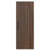 vidaXL Keukenkast 2 pcs Bruin Eiken 30 x 31 x 80 cm Bewerkt hout