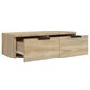 vidaXL Wandkast 68x30x20 cm bewerkt hout sonoma eikenkleurig
