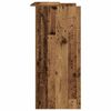 vidaXL Receptiebalie 100x50x103,5 cm bewerkt hout oud houtkleurig
