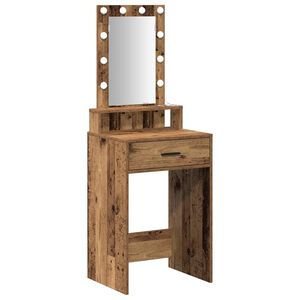 vidaXL Plafondtafel Bruin 50 x 41 x 140 cm Bewerkt hout
