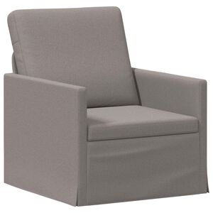 vidaXL Enkele sofa Taupe 70 x 81 x 82 cm Stof