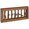 vidaXL Jassenhaak Naturel 50 x 10 x 25 cm Massief Mahoniehout